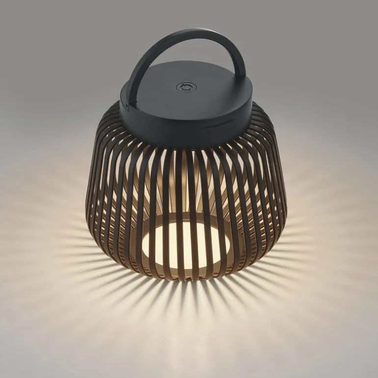 Lito LED lykt XS 13,5 cm 12 cm sort