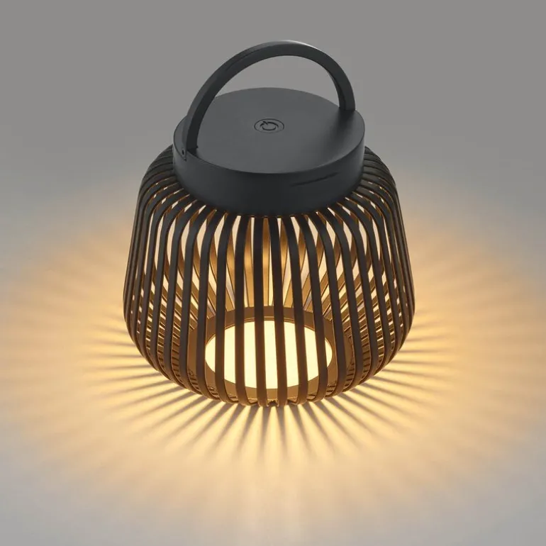 Lito LED lykt XS 13,5 cm 12 cm sort