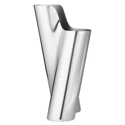 Lituus vase liten 22,8 cm blankt stål