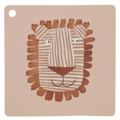 Lobo Løve bordbrikke 38 cm Caramel
