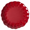 Lotus tallerken 27 cm rød
