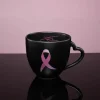 Love kopp rosa sløyfe 35 cl svart