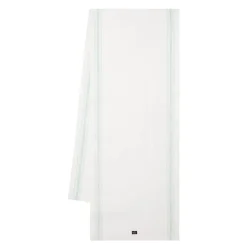Løper bomull 50x250 cm grønn/hvit stripete