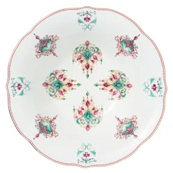 Lucia bolle 26 cm hvit/rød/grønn