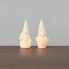 Luka figur nisse 25 cm 2 stk hvit