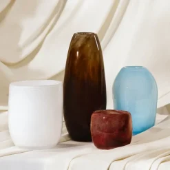 Lumo vase 21 cm blå