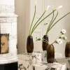 Lumo vase 30 cm brun