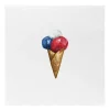 Lunchserviett 33x33 cm 20 stk iskrem