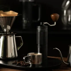 Lundi kaffekvern 20 g svart/valnøtt