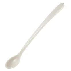 Lun skje 17 cm beige