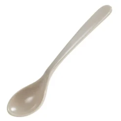 Lun skje 14 cm beige