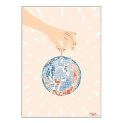 Lydia Ellen Design poster 50x70 cm disco