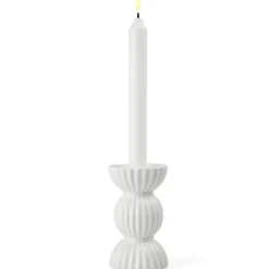 Lyngby Tura lysestake 14 cm hvit