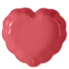 Madeleine ildfast form hjerte 26,5 cm 1,8L Bubbelgum