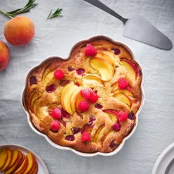 Madeleine ildfast form hjerte 26,5 cm 1,8L Cream