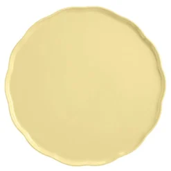 Madeleine serveringsfat rund 31x31 cm Vanilje