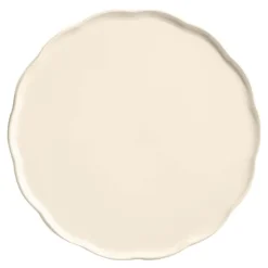 Madeleine serveringsfat rund 31x31 cm Cream