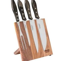 Magnetisk knivholder med kniver tre