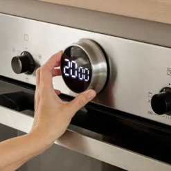 Magnetisk timer 9 cm stål