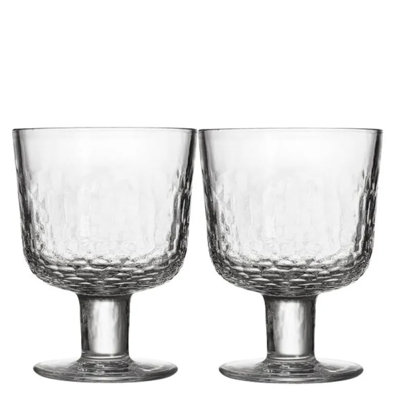 Mainio glass m/stett 30 cl 2 stk klar