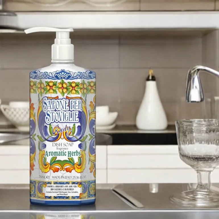Maioliche oppvasksåpe 750 ml Aromatic herbs