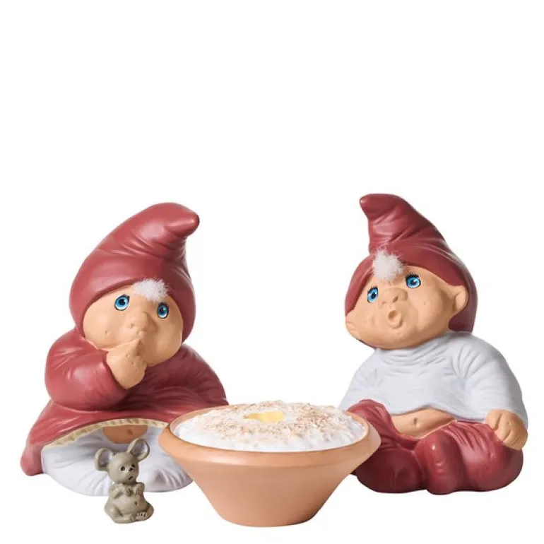 Maja & Nicolai med grøt & mus 11,4 cm