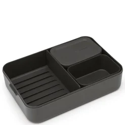 Make & Take Bento matboks 6,2x16,7x25,5 cm mørk grå