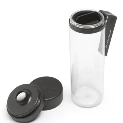 Make & Take vannflaske med sil, 0,5L mørk grå