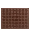 Makronmatte 40x30 cm brun