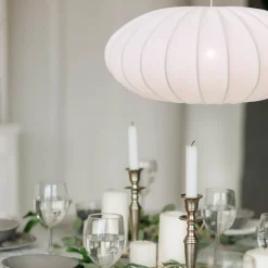 Mamsell taklampe 55 cm hvit