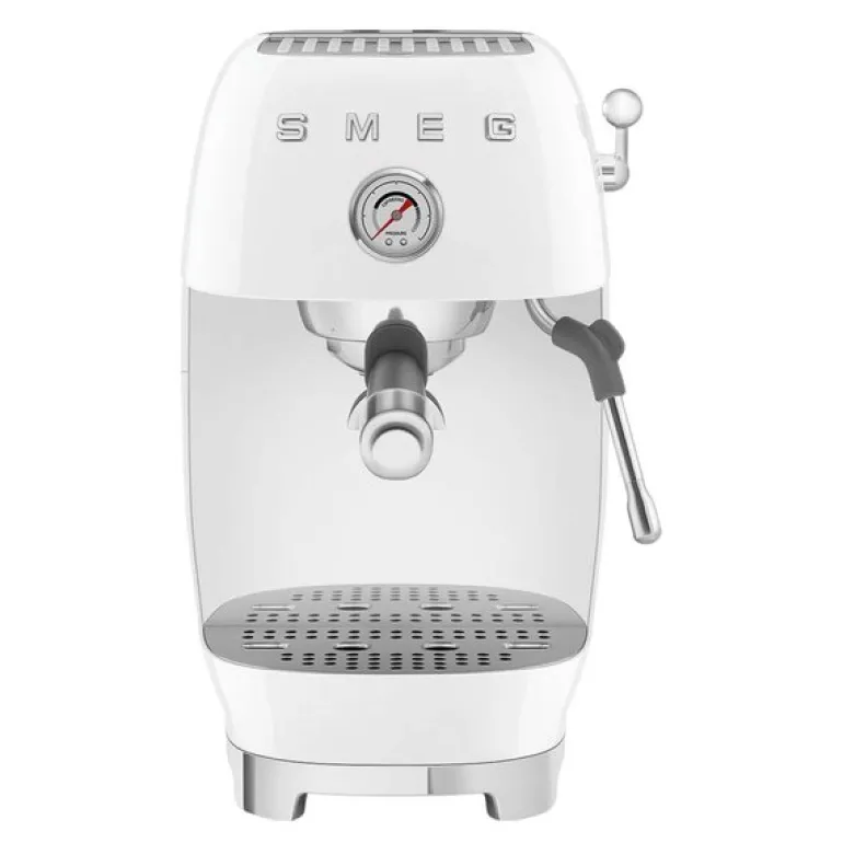 Manuell espressomaskin med Cold Brew ECF03 hvit