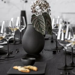 Manufacture Collier Noir vase 20 cm svart