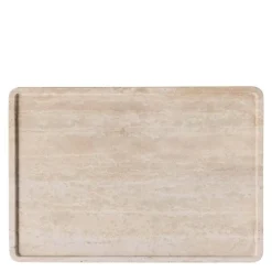 Manufacture Travertine serveringsfat 40,5x28 cm beige
