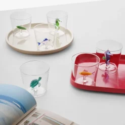 Marine Garden vannglass 35 cl sardin grønn