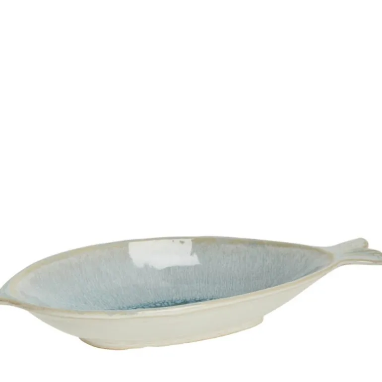 Marinelle serveringsfat fisk 28 cm blå