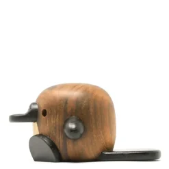Mary nebbdyr trefigur 5,5 cm ask/valnøtt
