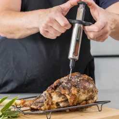 Masterclass marinadesprøyte 16,5 cm sølv