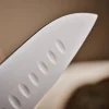 Master santokukniv med luftlommer 18 cm svart