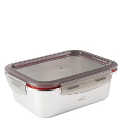Matboks i stål med tett lokk 0,26L 12,7x9x5,1 cm