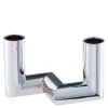 Matrix 2 armet lysestake 4,5 cm sølv