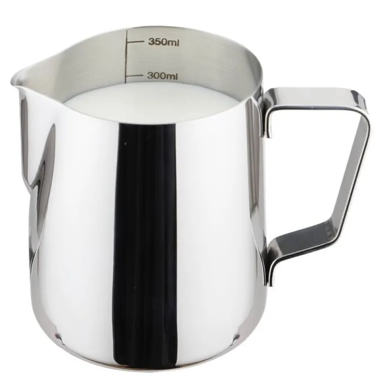 Melkemugge 35 cl stål