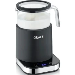 Melkeskummer med uttakbar glassbeholder 400 ml svart