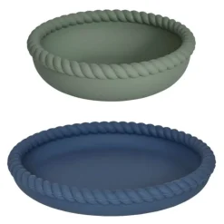 Mellow tallerken og bolle 18 cm blue Olive