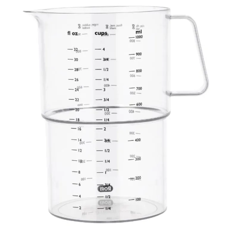 Mensura målebeger 1000 ml klar