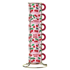 Mercato Della Frutta espressokopp 6,5 cl 6 stk rosa