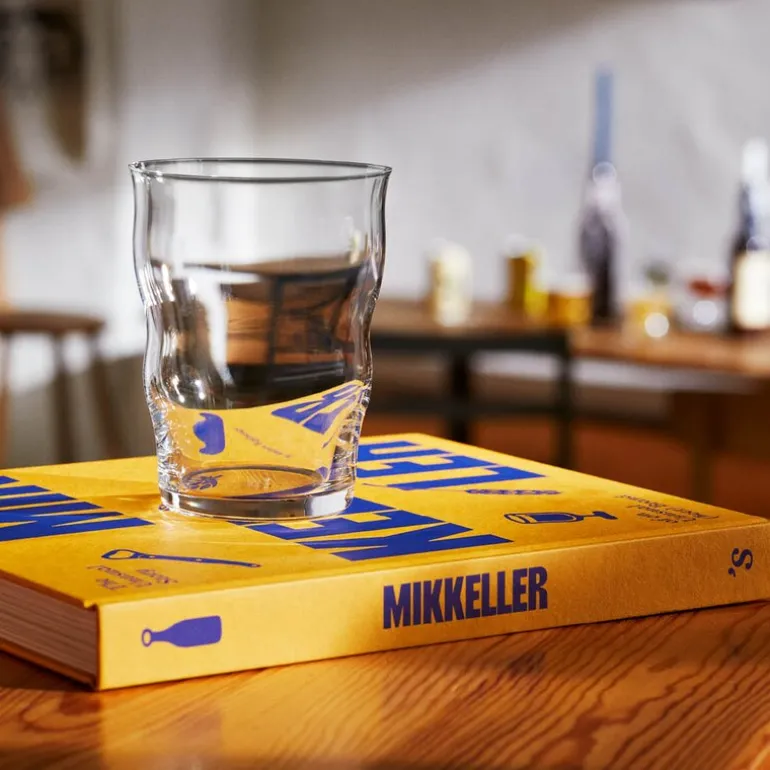 Mikkeller ølglass pint 40 cl 2 stk klar