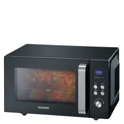 Mikrobølgeovn MW7763 med keramisk bunn og grill 25L 900W