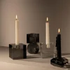 Milano lysestake kvadrat 8x8 cm klar