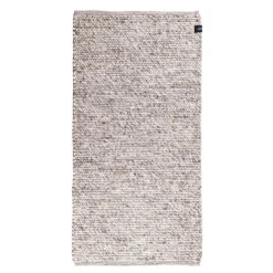Milo ull gulvløper 70x140 cm melert gråbrun