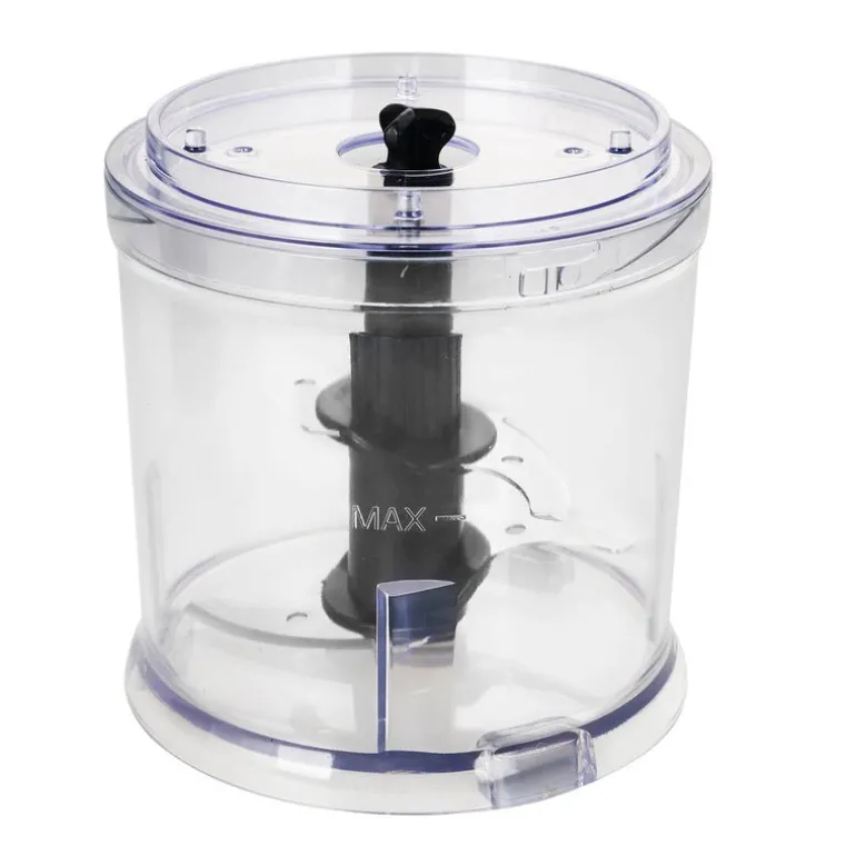 Minihakker med 4 kniver svart